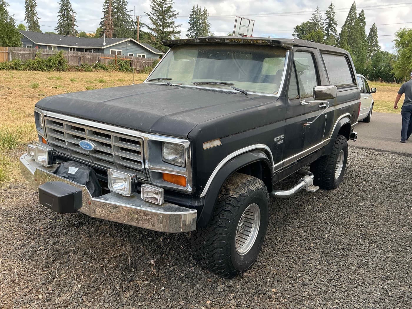 Before — Ford Bronco, Wash & gloss