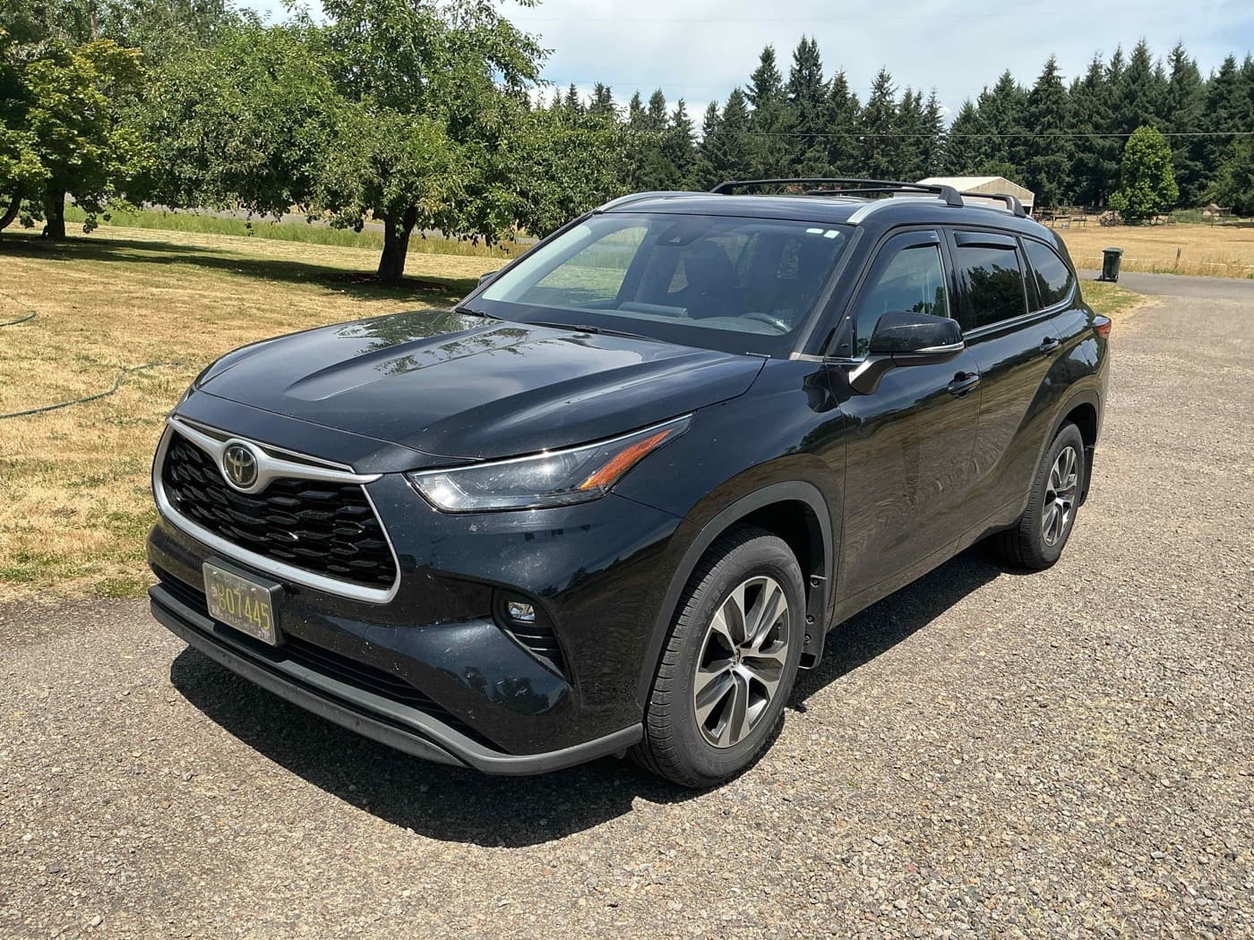 Before — Toyota Highlander, Exterior detail