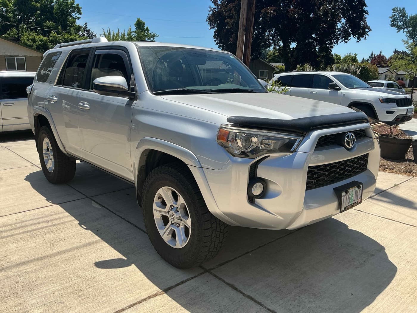 Before — Toyota 4Runner, Exterior detail